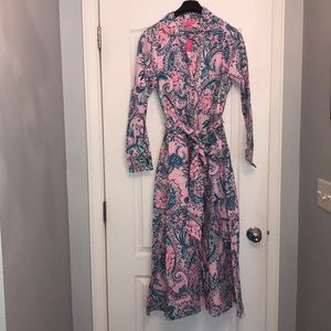 Lilly Pulitzer shirt dress- Brand new with tags!